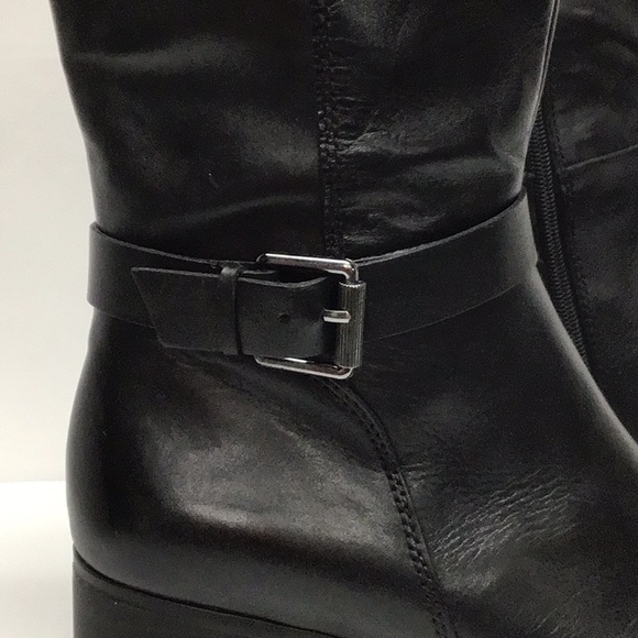 Naturalizer KALONA - NWOT black leather tall boots size 9M - Picture 6 of 8